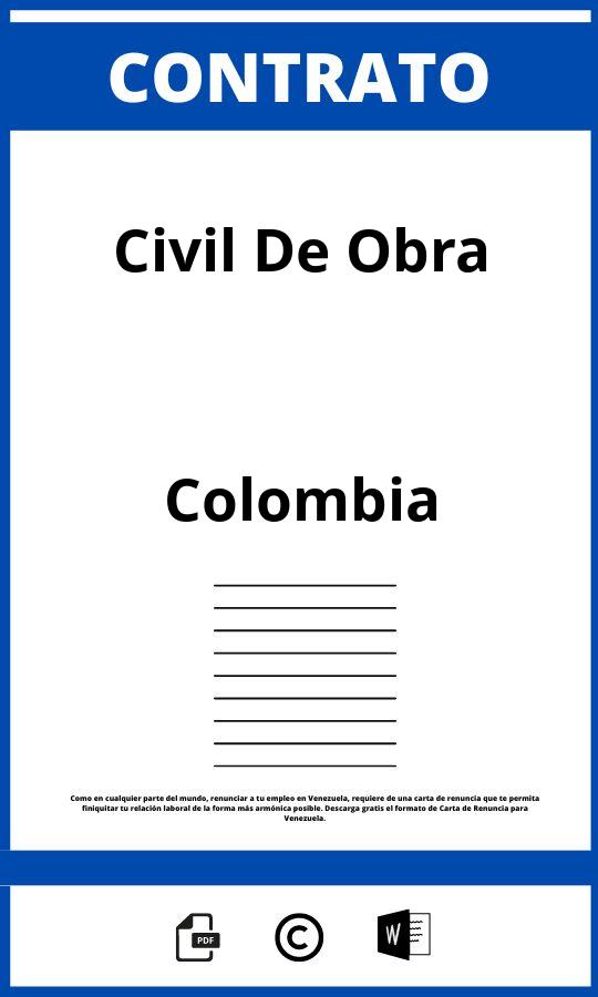 Contrato Civil De Obra