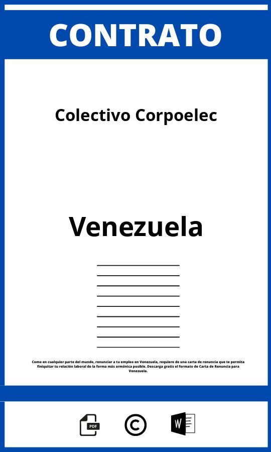 Contrato Colectivo Corpoelec