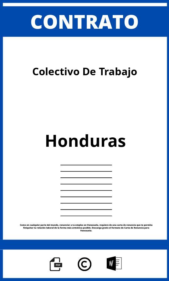 Contrato Colectivo De Trabajo Ejemplo