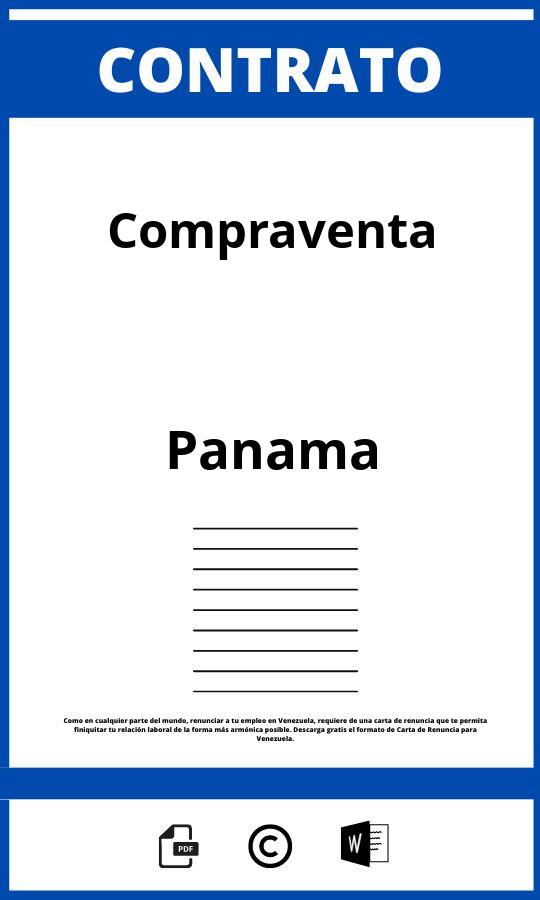 Contrato De Compraventa En Panama