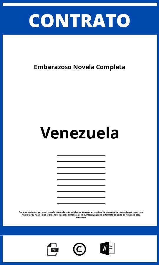 Contrato Embarazoso Novela Completa Pdf