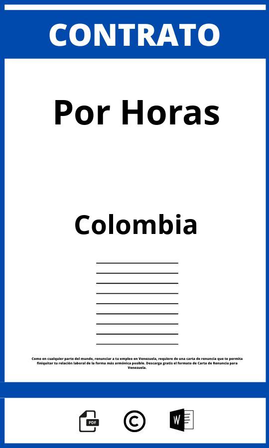 Contrato Por Horas Colombia