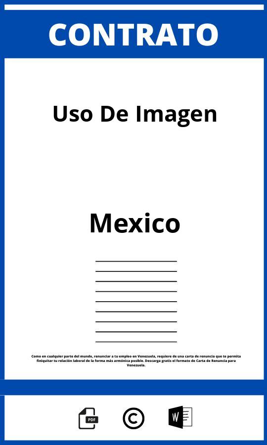 Contrato De Uso De Imagen